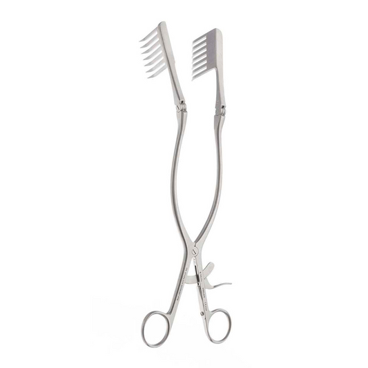 Retractor with Hinged Sharp Blades – 7x7 Teeth